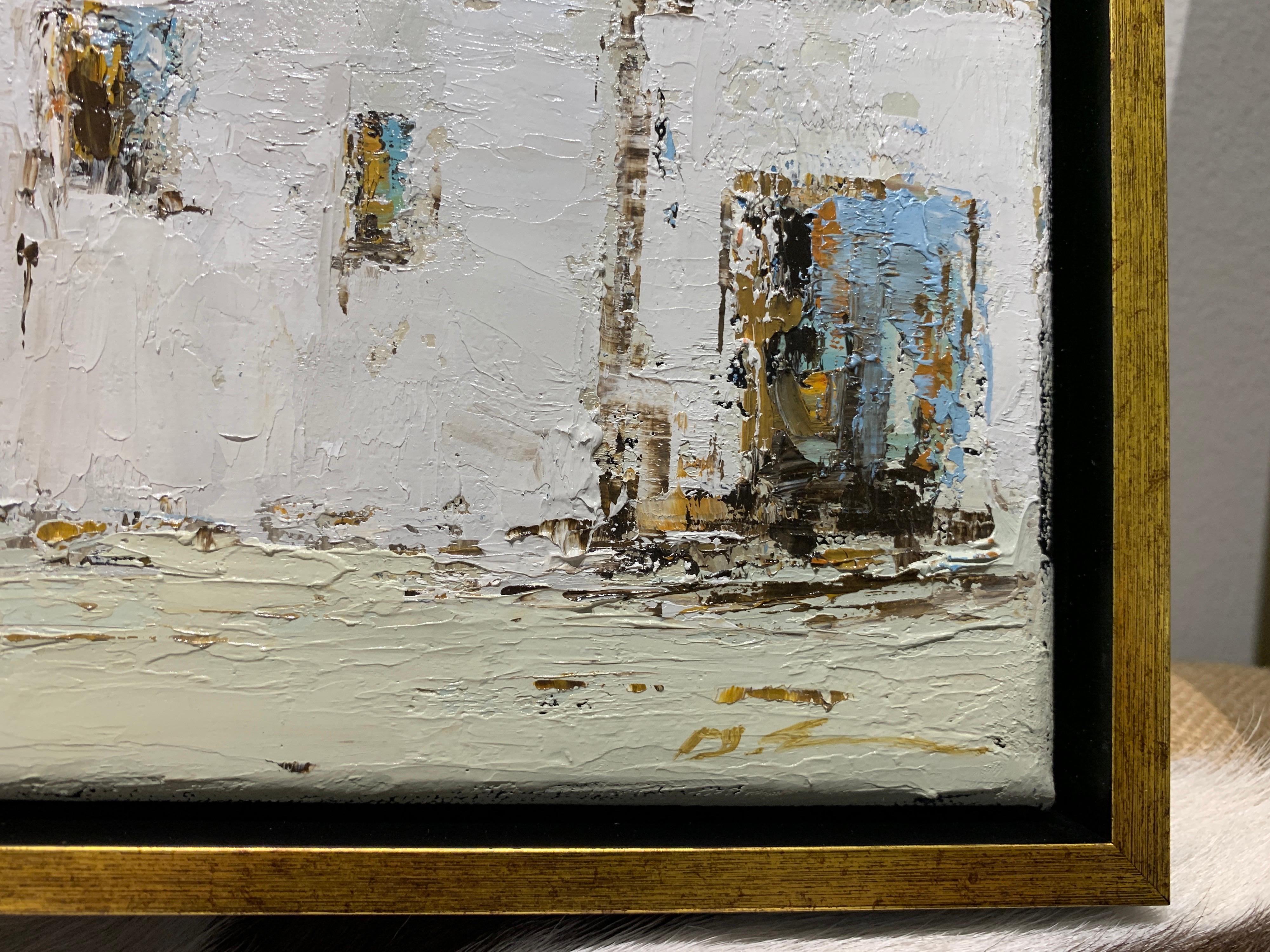 Old Barn III by Geri Eubanks, Horizontal Impressionist Framed Painting 4