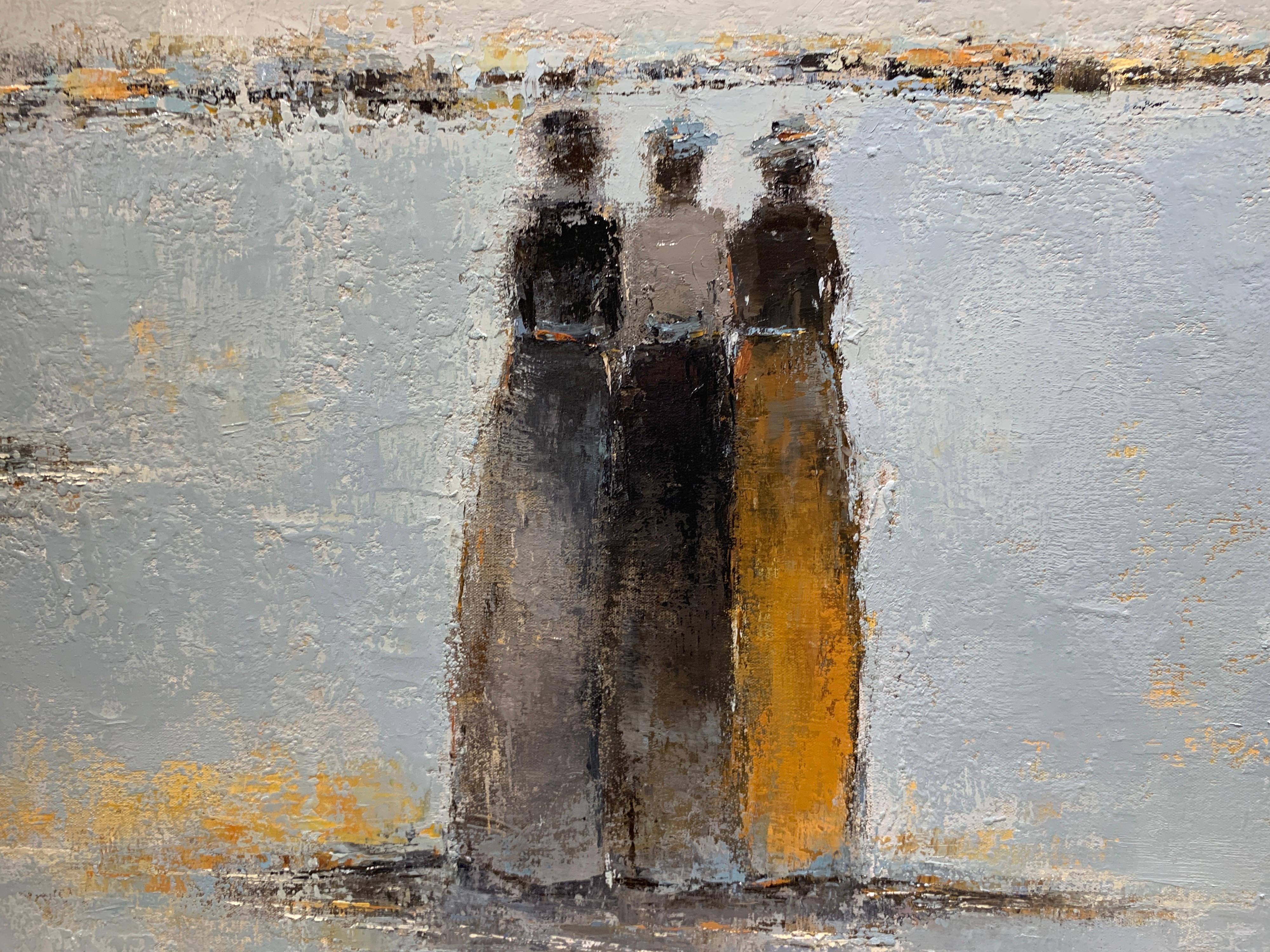 Whispers by Geri Eubanks, Impressionist Oil on Canvas Painting 3