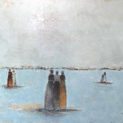 Whispers by Geri Eubanks, Impressionist Oil on Canvas Painting