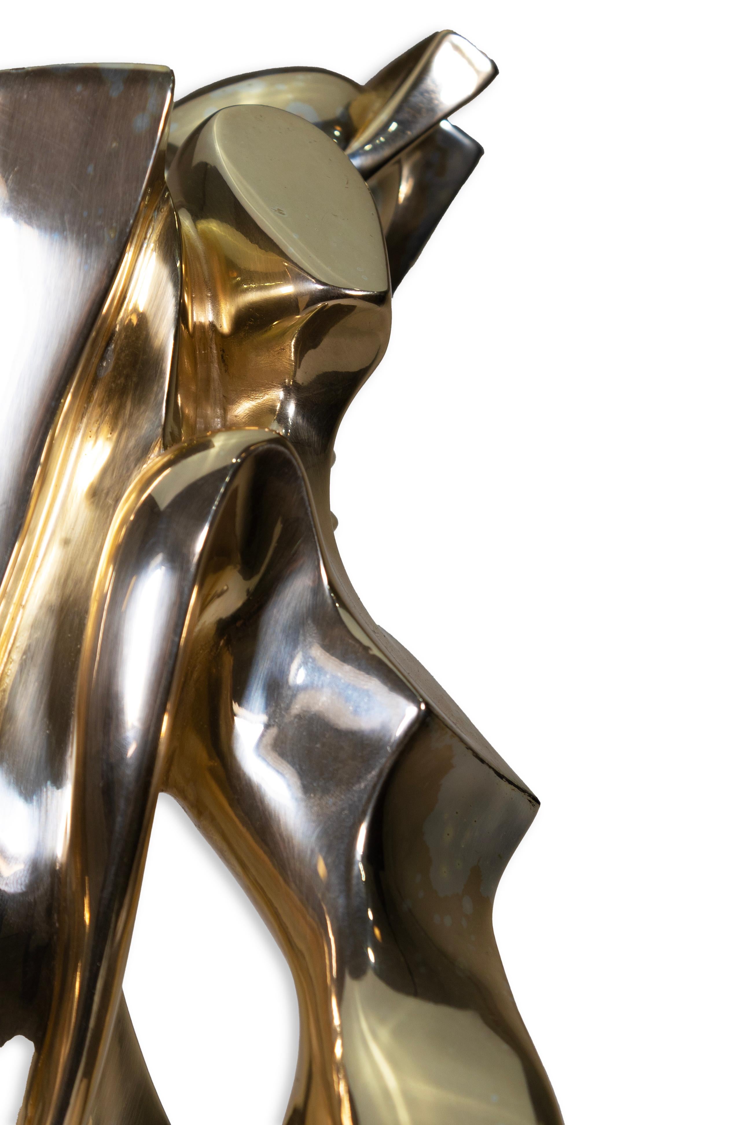 Geris D'Argenta Escultura contemporánea figurativa bañada en plata firmada 122/500 siglo XX en venta