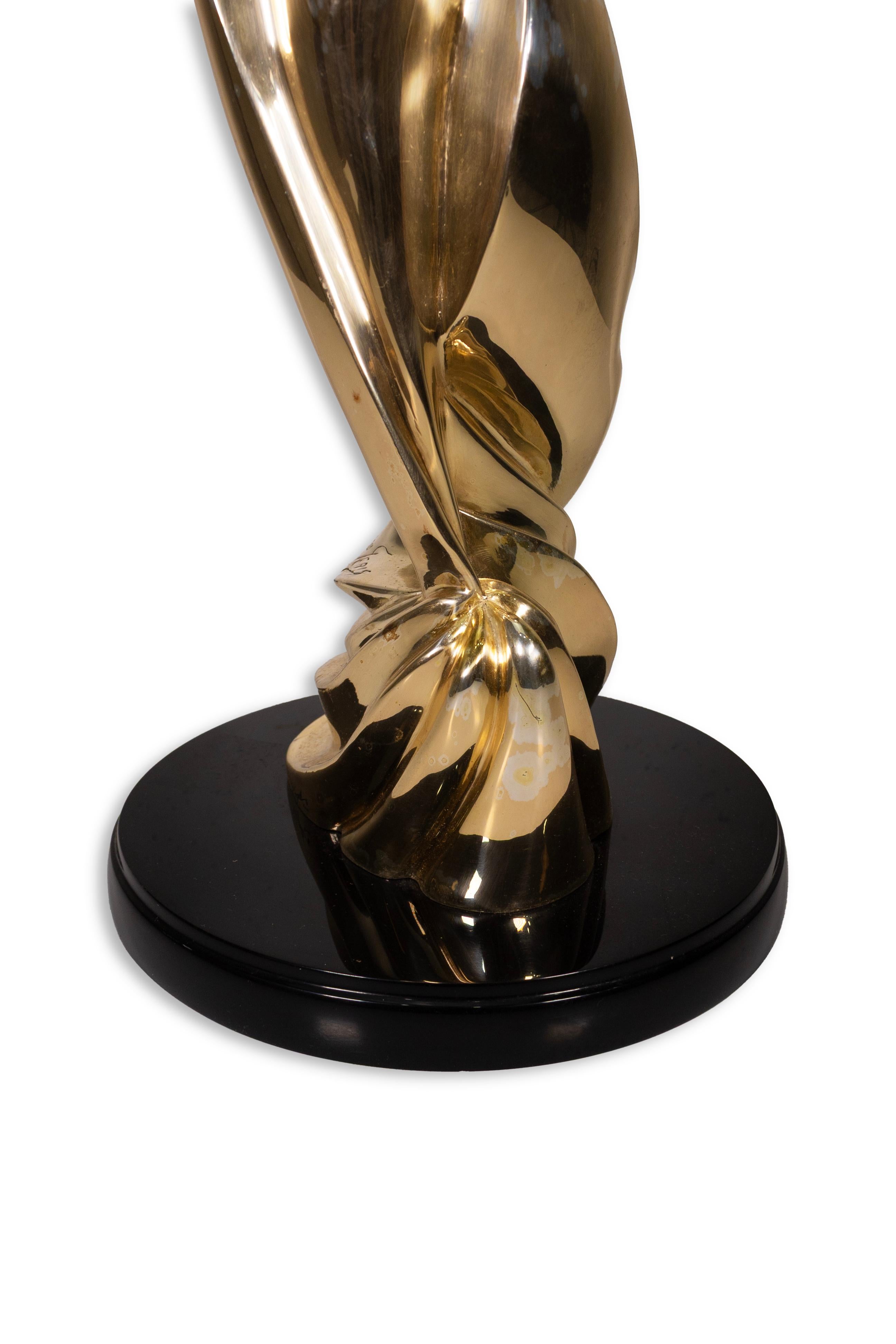 Geris D'Argenta Escultura contemporánea figurativa bañada en plata firmada 122/500 en venta 1