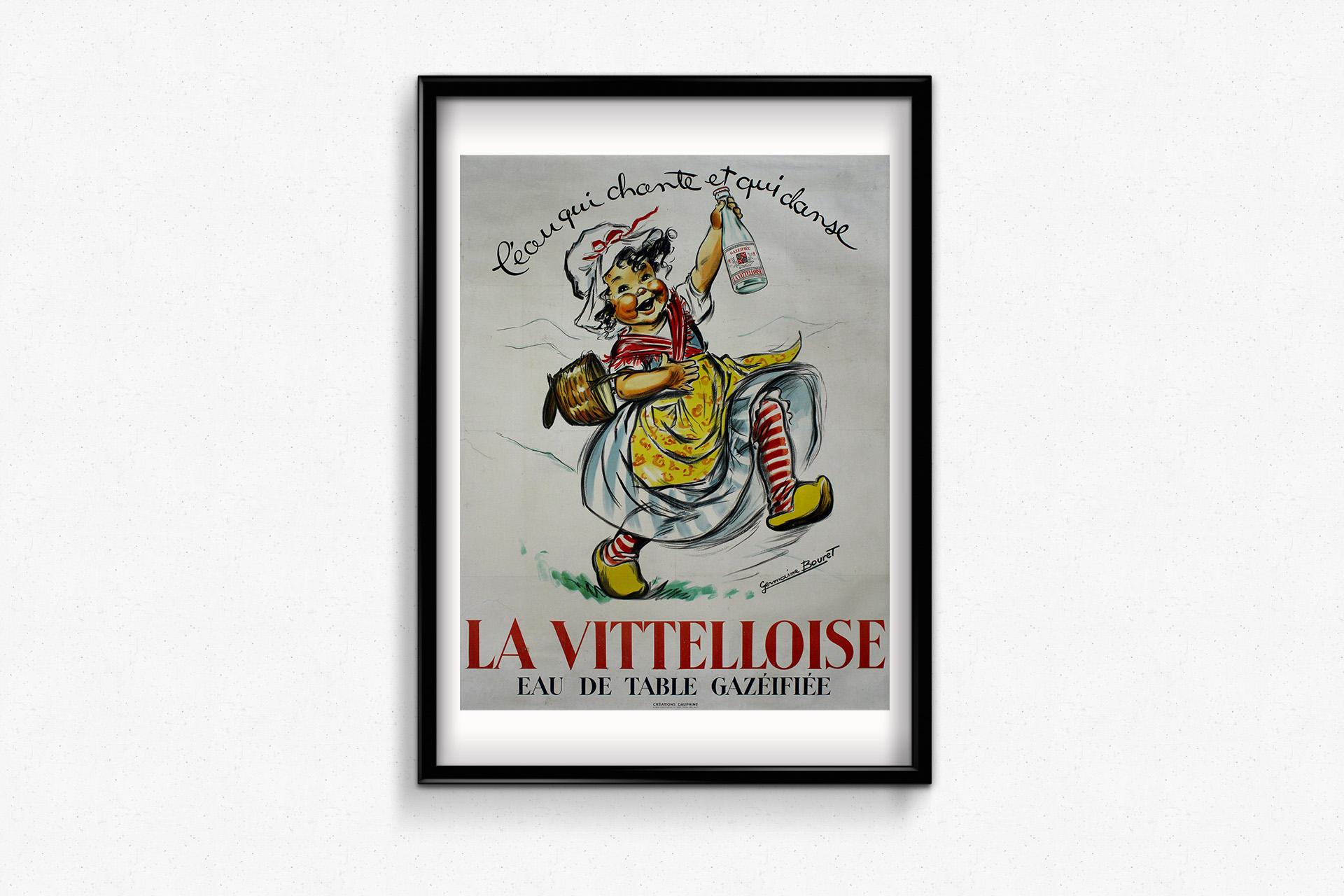 Circa 1950 original poster for 