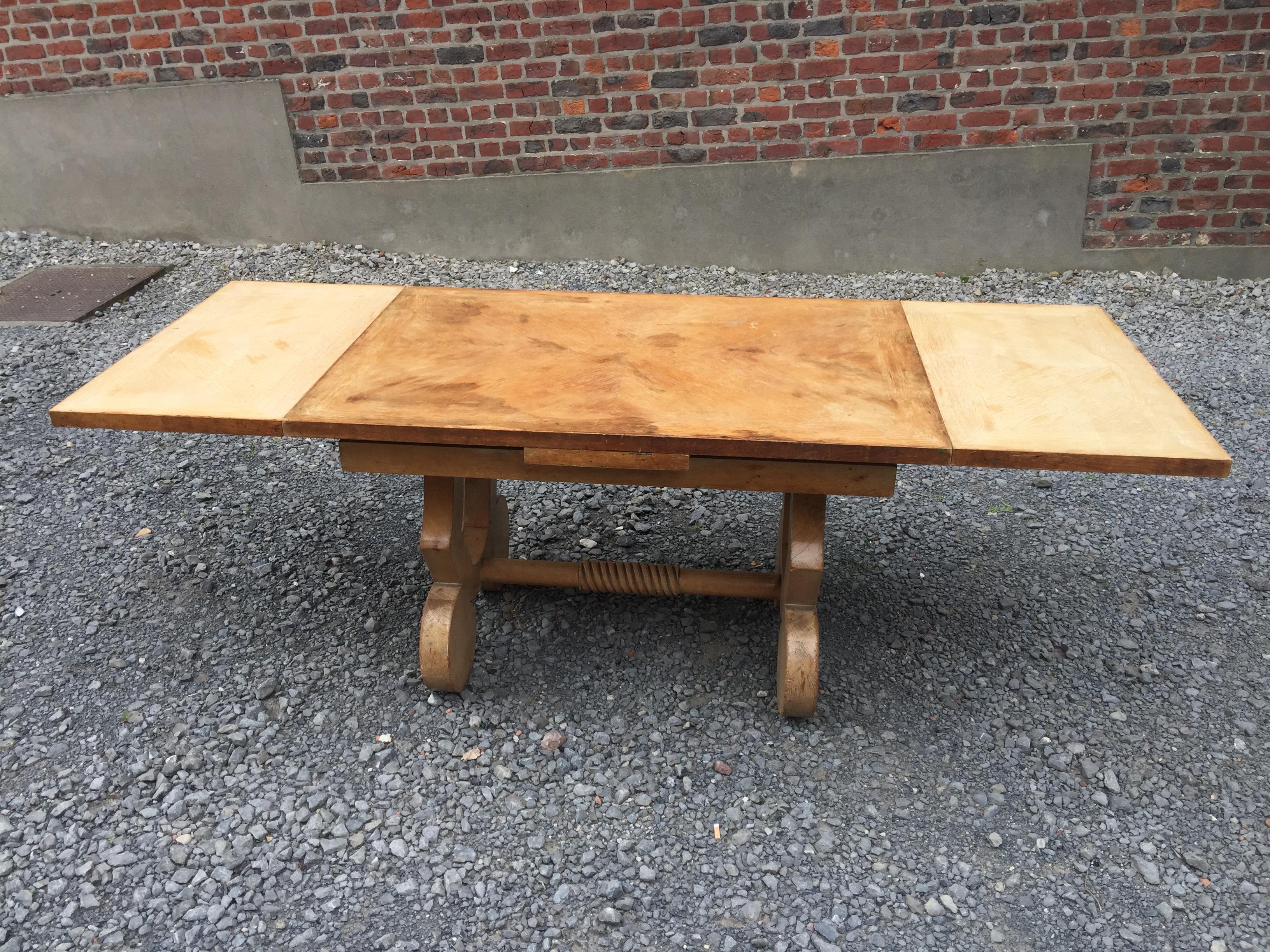 Français Germaine Darbois-Gaudin, table Art déco , vers 1940. en vente