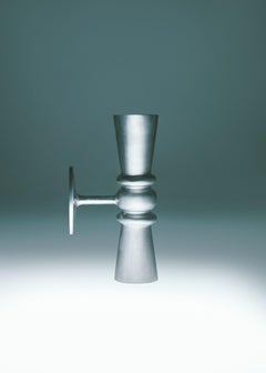 Germaine Wall Light, Sandblasted Aluminium by, DUNLIN