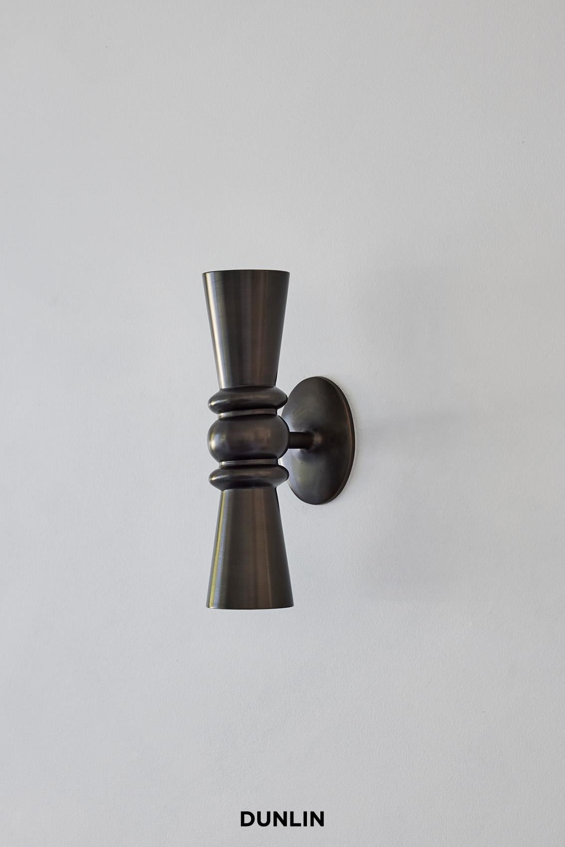Australian Germaine Wall Light, Weathered Brass by, DUNLIN For Sale