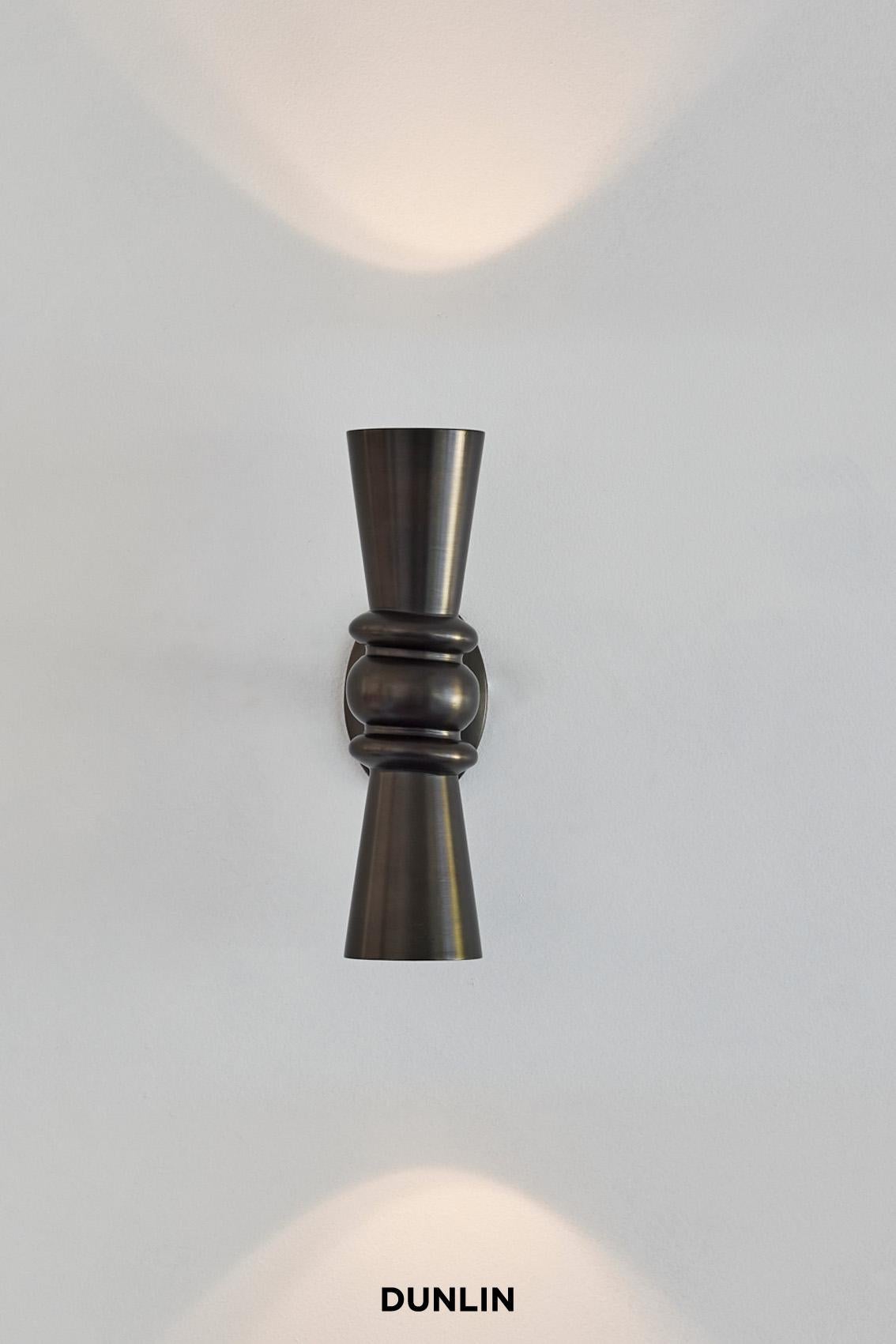 Germaine Wall Light, Weathered Brass by, DUNLIN In New Condition For Sale In Sydney, AU