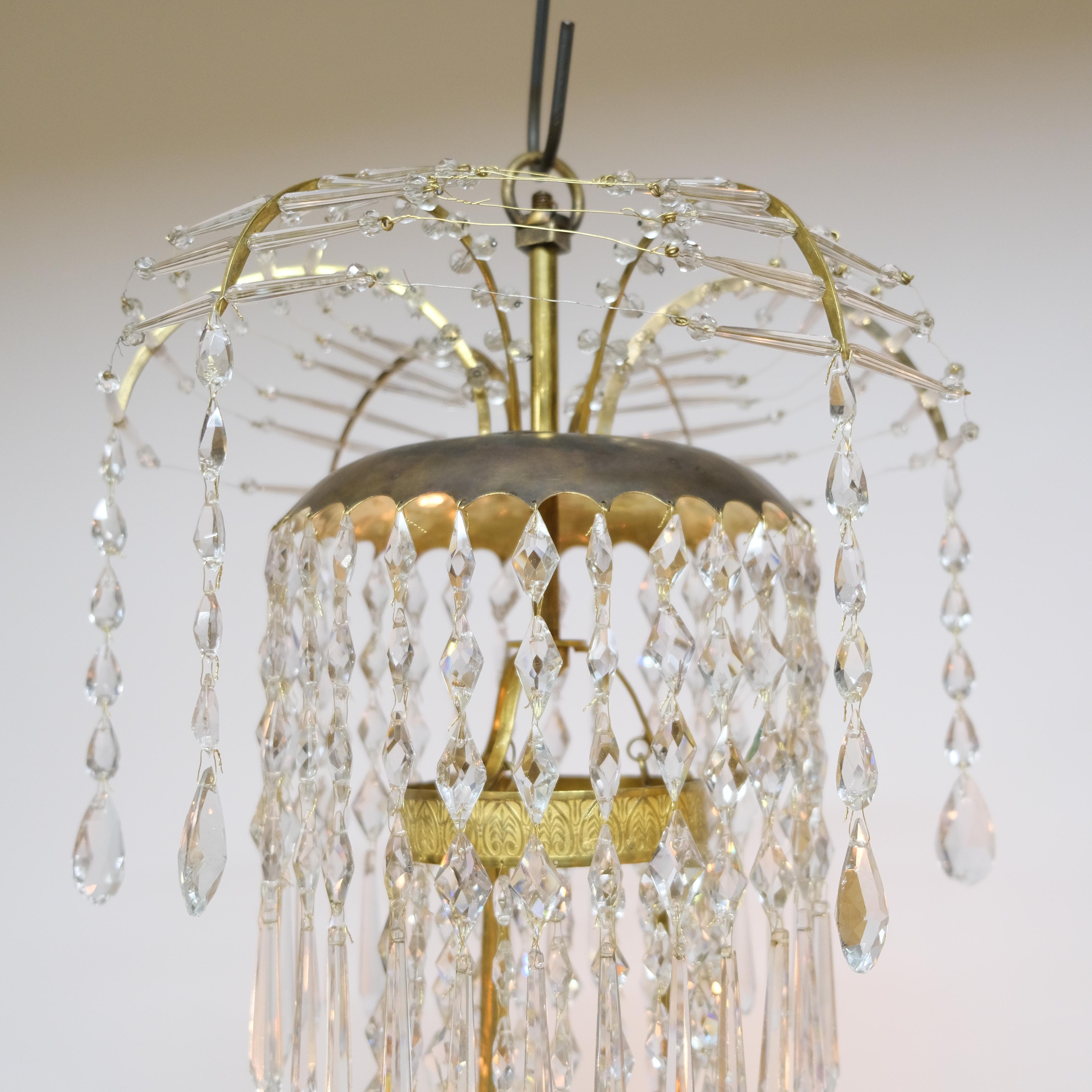 Lampadario Impero tedesco a 12 luci di Werner & Mieth in vendita 1