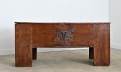 German 16th Century Oak Coffer