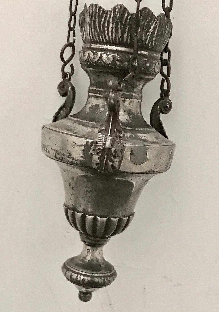 German 18th Century Pewter Church Incense Burner at 1stDibs