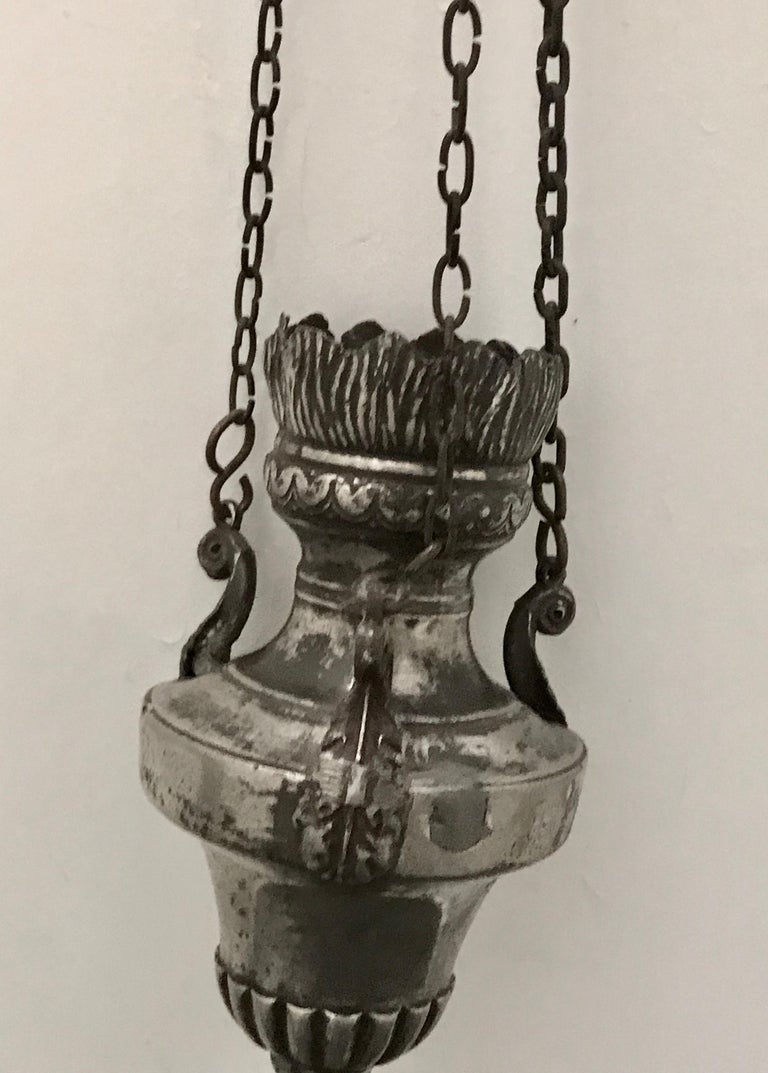 German 18th Century Pewter Church Incense Burner at 1stDibs