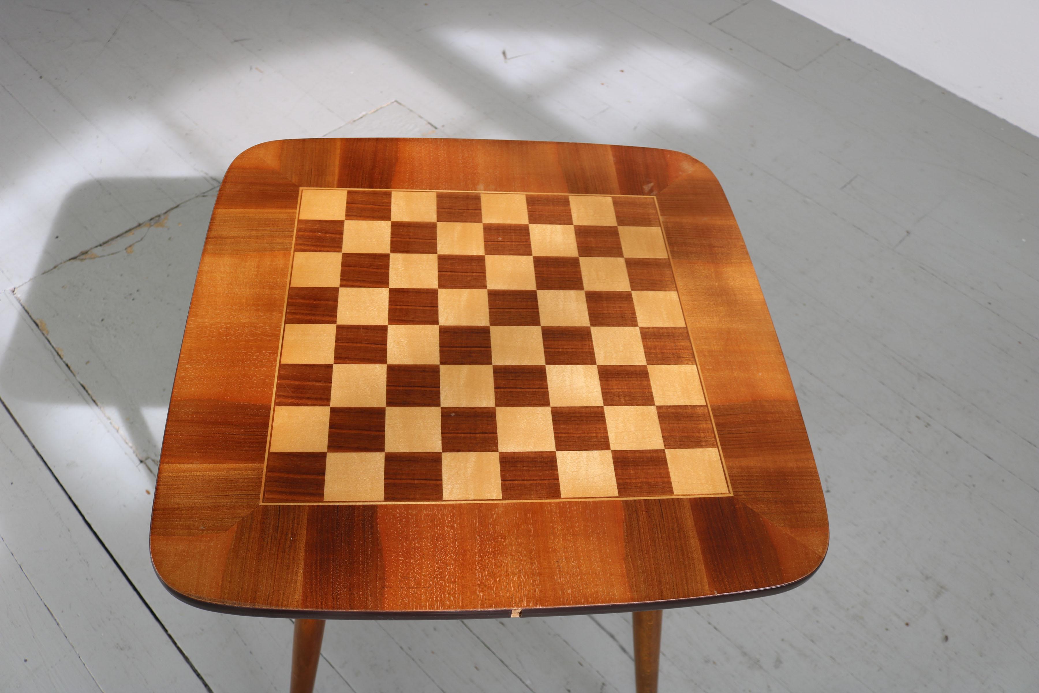 German 1950s Chess sofa table  2
