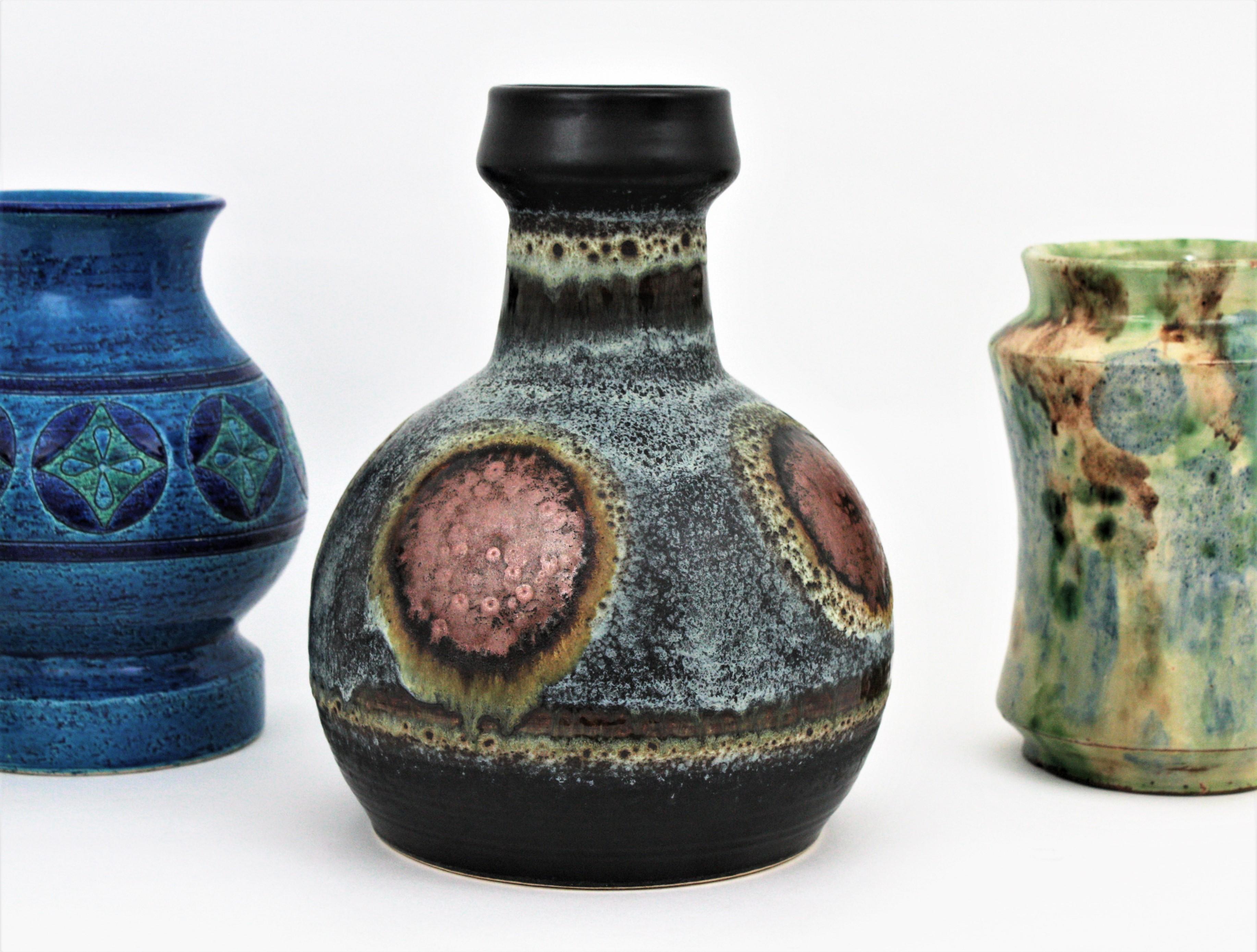 Mid-Century Modern German Ceramic Vase by Dümler and Breiden, 1950s For Sale