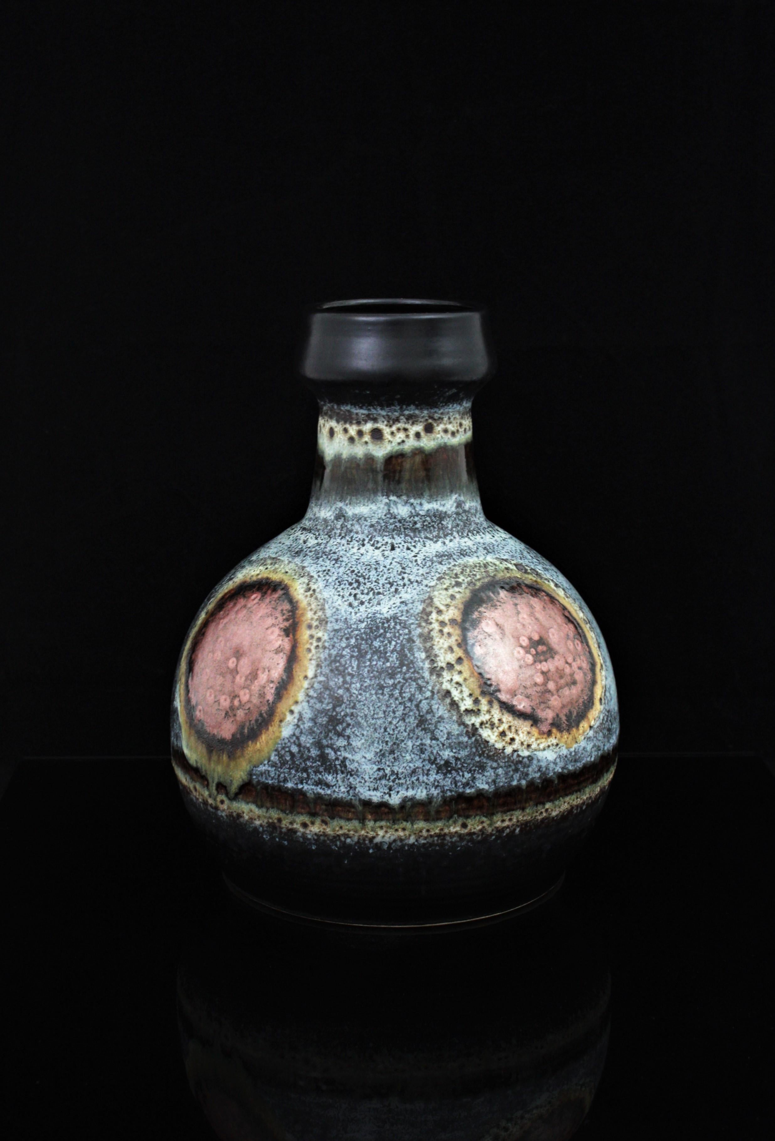 German Ceramic Vase by Dümler and Breiden, 1950s In Excellent Condition For Sale In Barcelona, ES