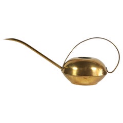 German 1950s Modernist Brass Watering Can