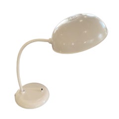 German 1960s Cream Desk Lamp by Gecos