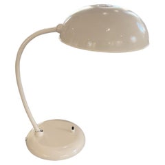 Deutsche 1960er Creme Schreibtischlampe von Gecos