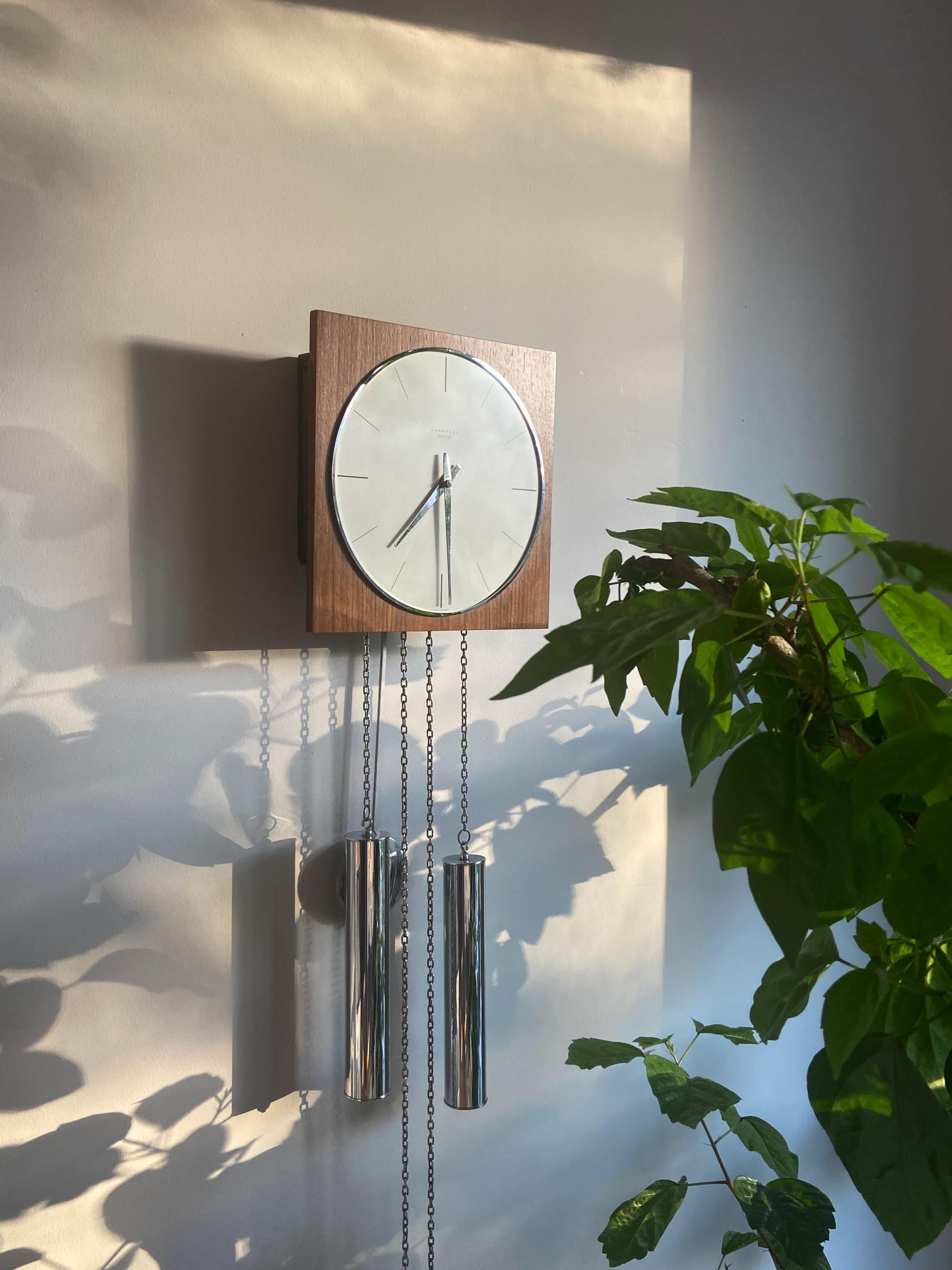 junghans pendulum wall clock