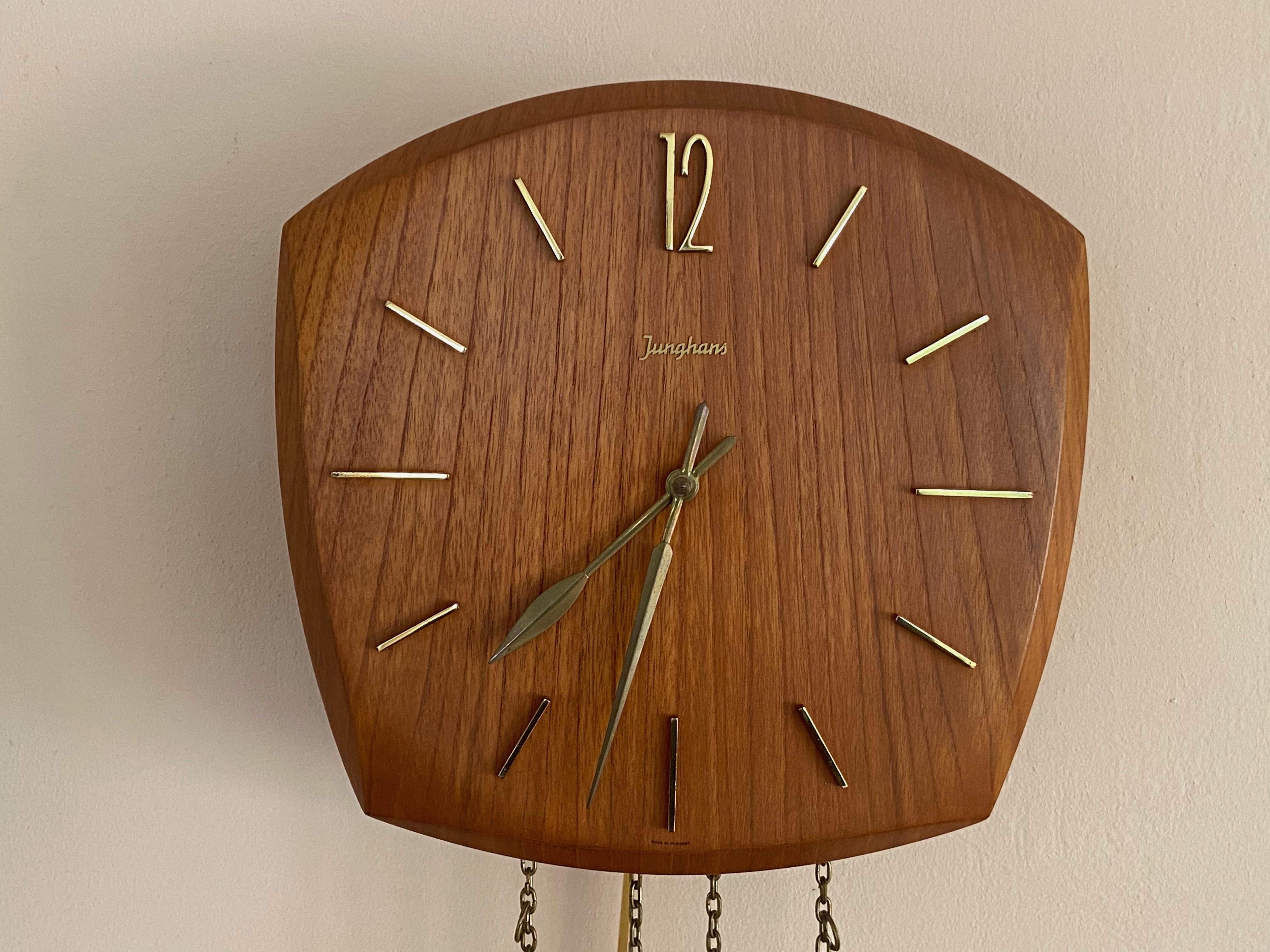 junghans pendulum wall clock