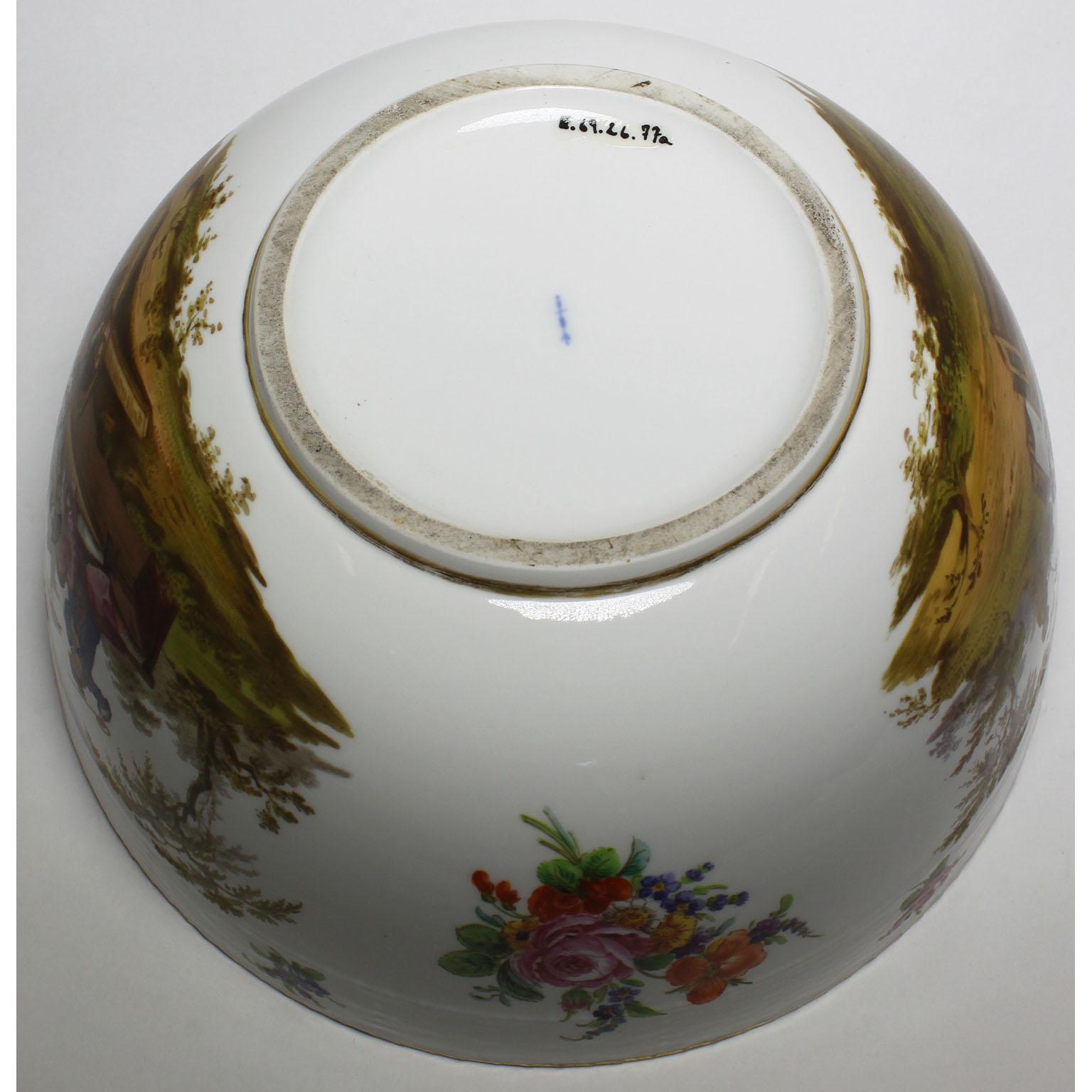 German 19th Century Berlin Porcelain Kpm Covered Bacchus Tureen Centerpiece  For Sale 9