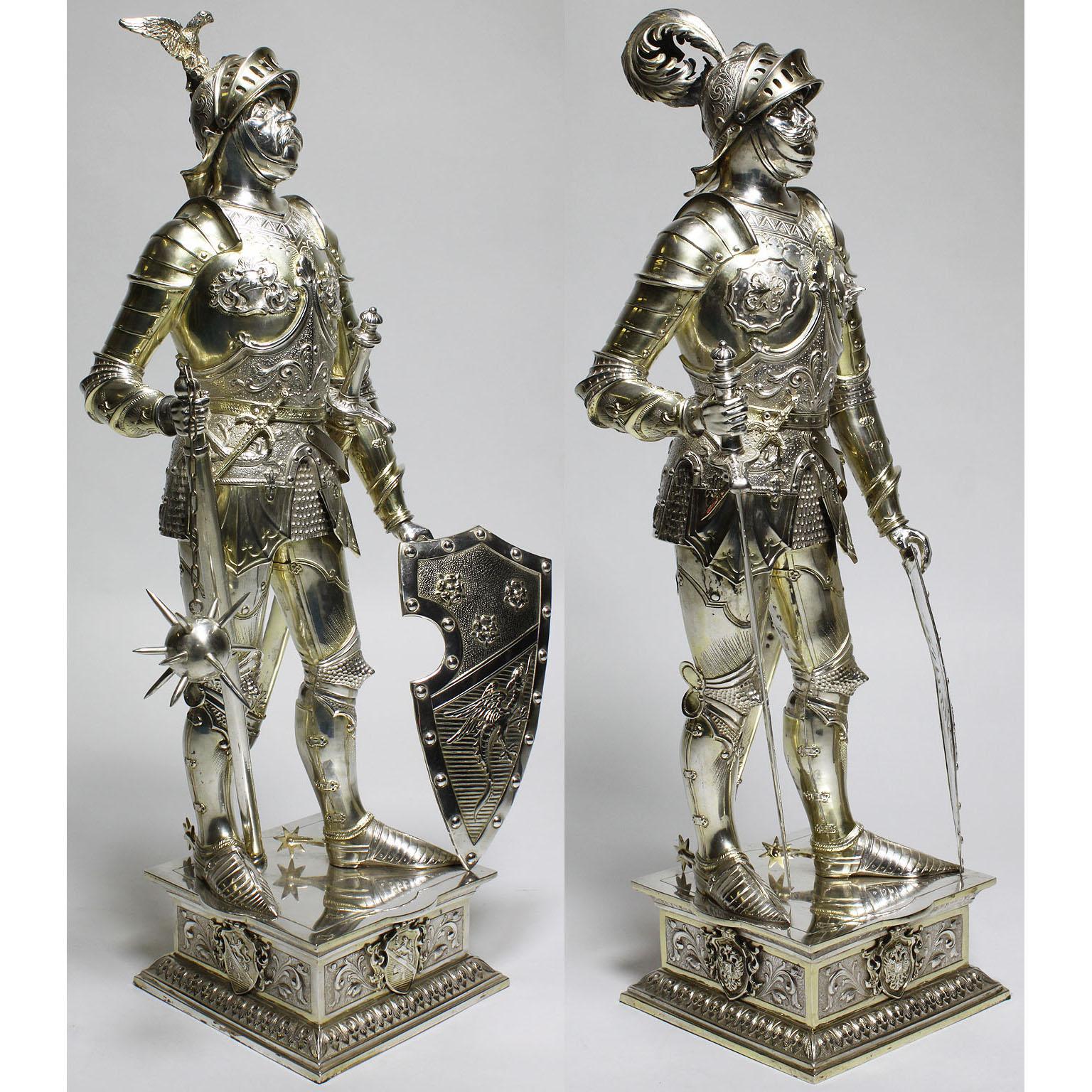 sterling silver knights