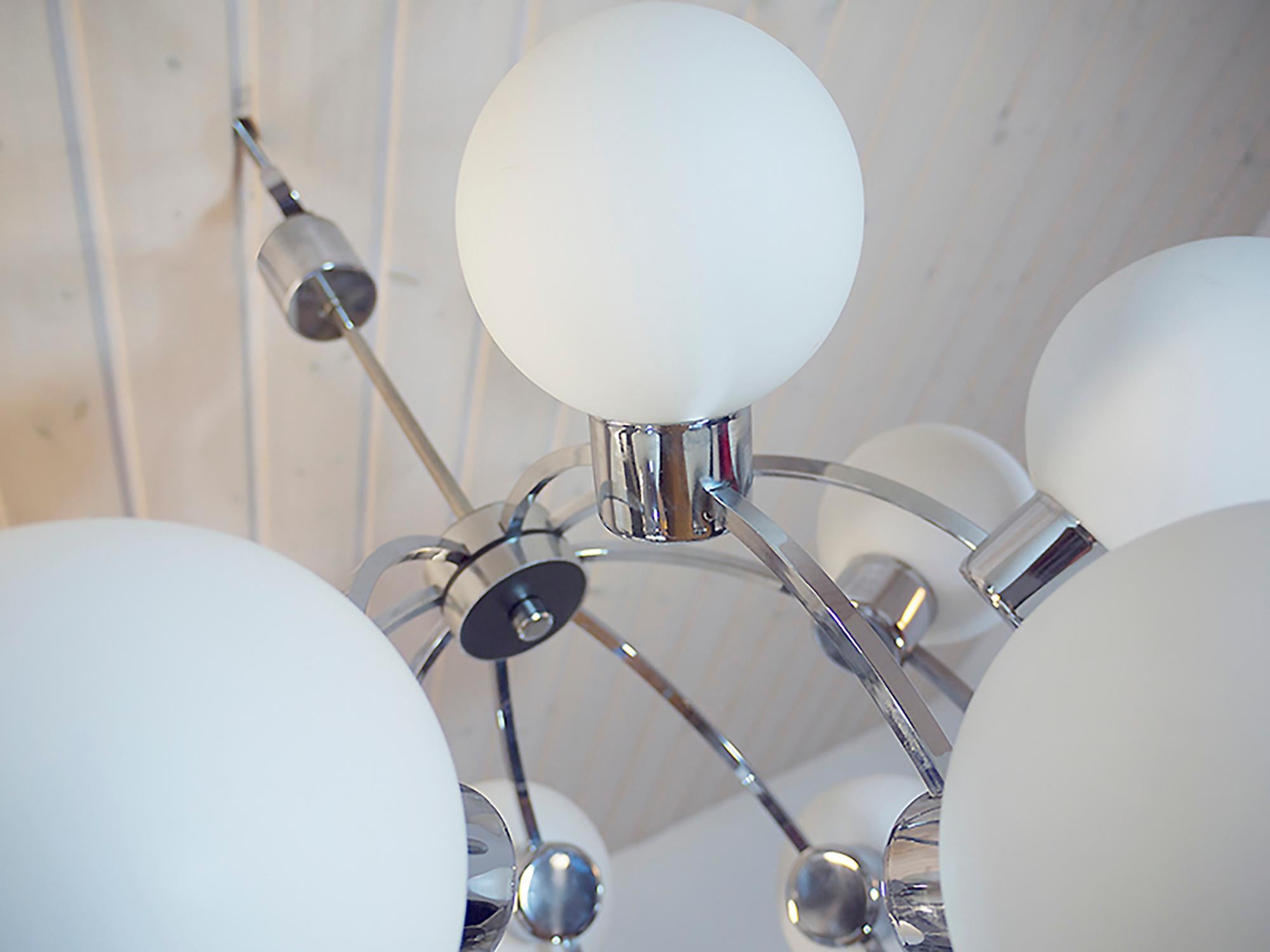 Lampadario Atomic Sputnik tedesco da 26