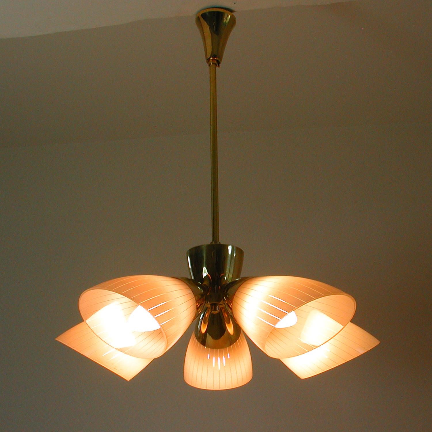 5 light sputnik chandelier