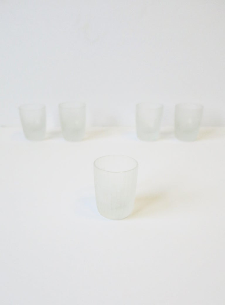 German 70s Modern Carl Rotter Lubeck Shot or Aperitif Glasses, Set of 5 ...