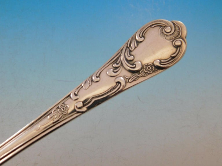 German 800 Silver Flatware Set by Nica Service for 6 Dinner 30 pieces