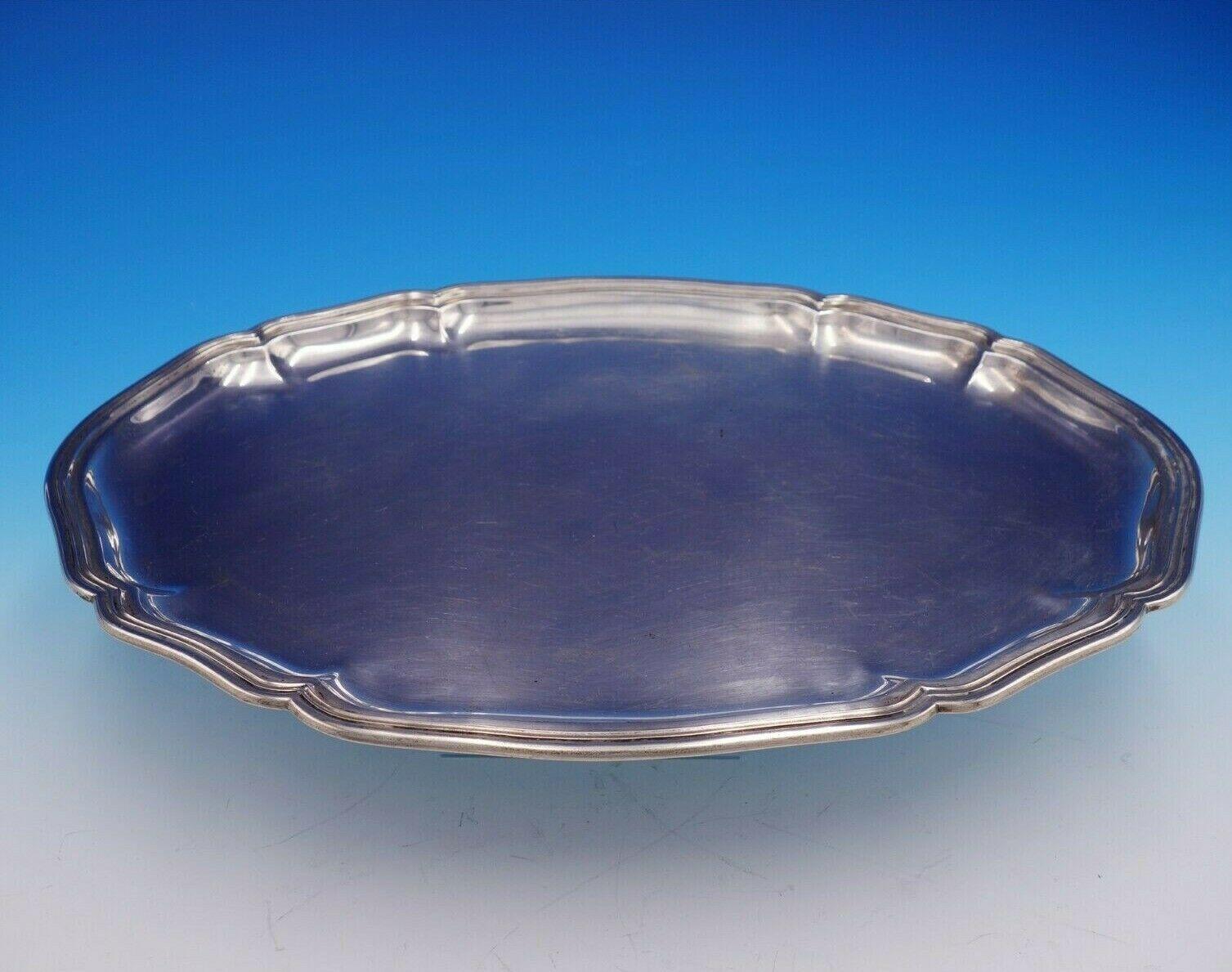 silver tray tea set