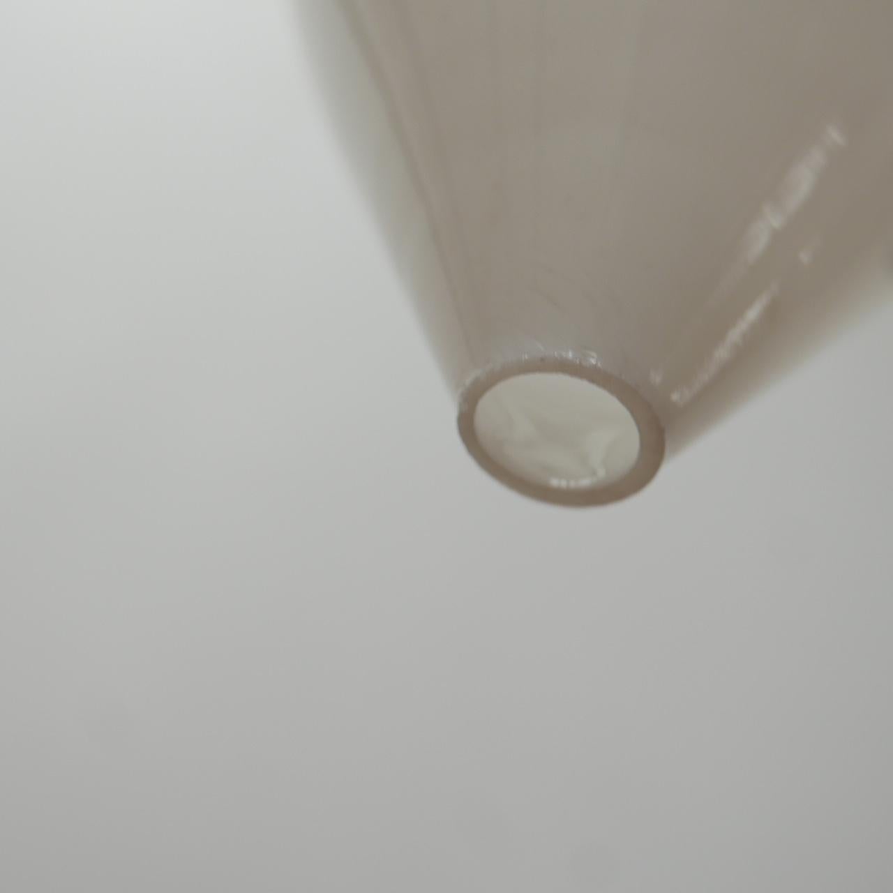 XIXe siècle Grande lampe à suspension allemande ancienne en trois parties en vente
