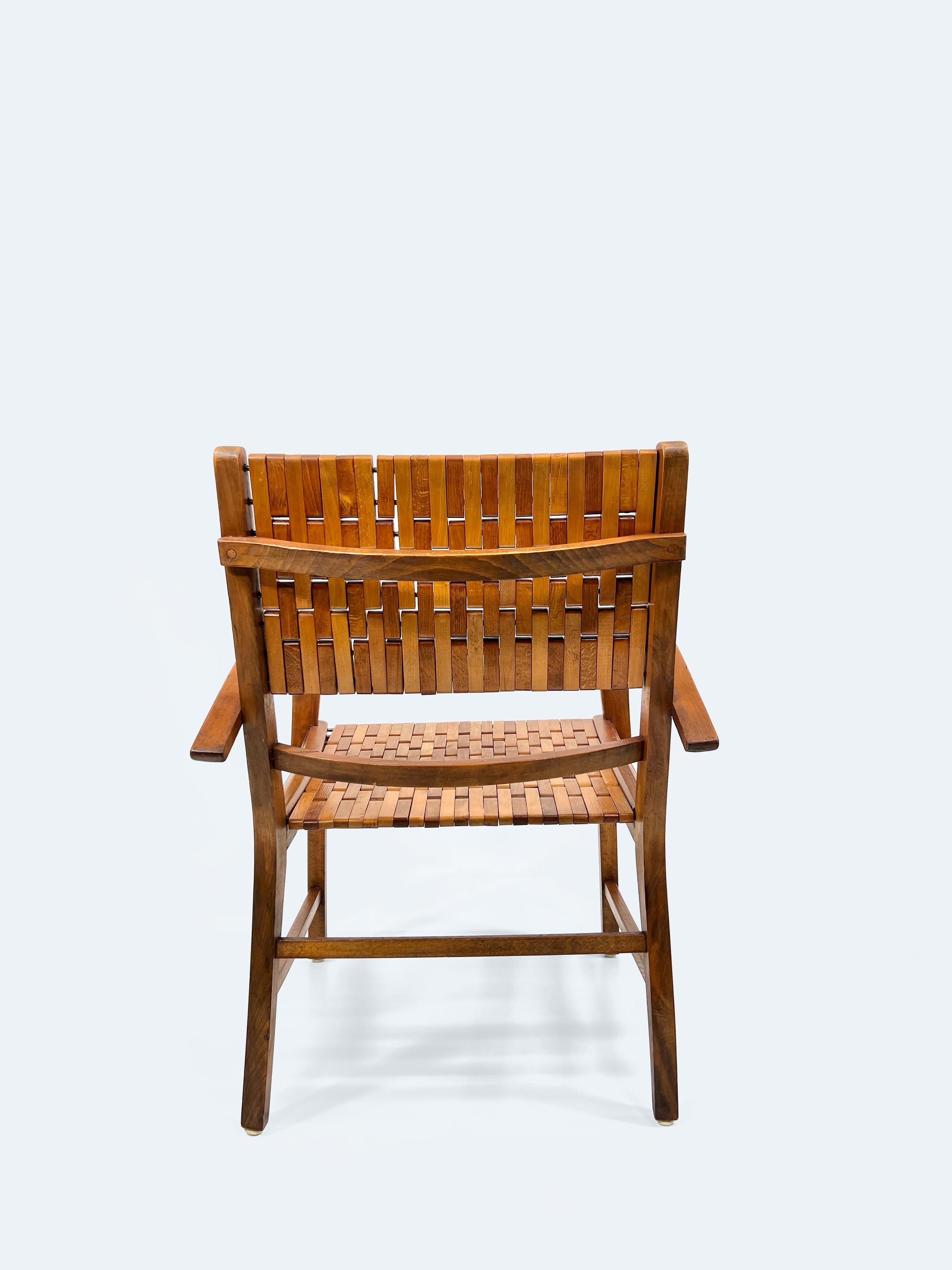 German Armchair by Gelenka from 1954 In Good Condition For Sale In Reichenschwand, DE