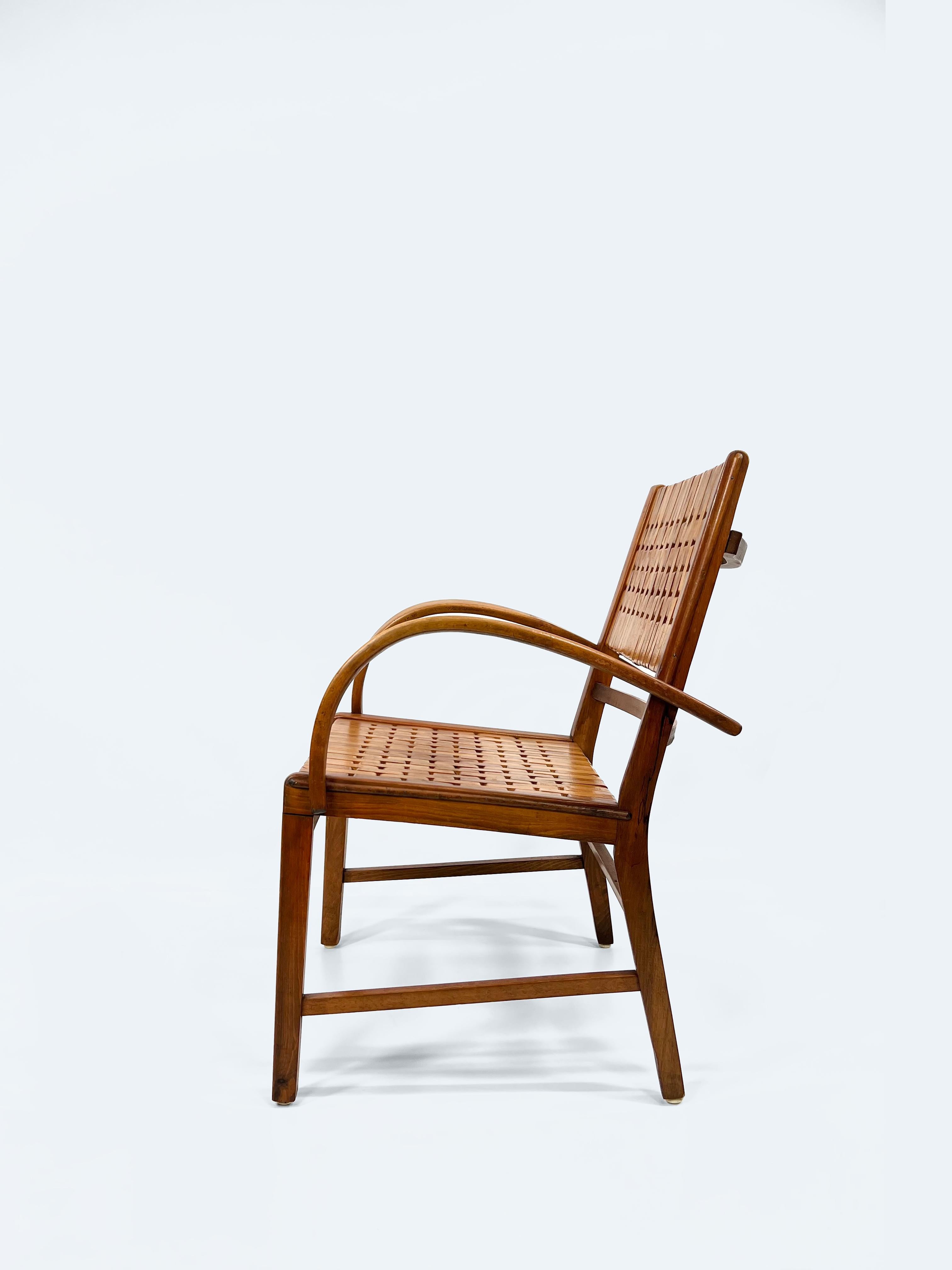 Mid-20th Century German Armchair by Gelenka from 1954 For Sale