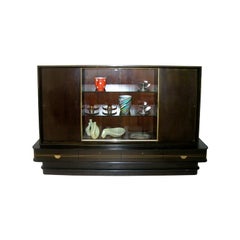 Deutscher Art Deco Barschrank von Musterring Möbel