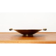 German Art Deco Bowl from Quist, 1930s