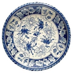 Bol ou assiette murale Art déco allemand avec décor Brabant de Villeroy & Boch des années 1930