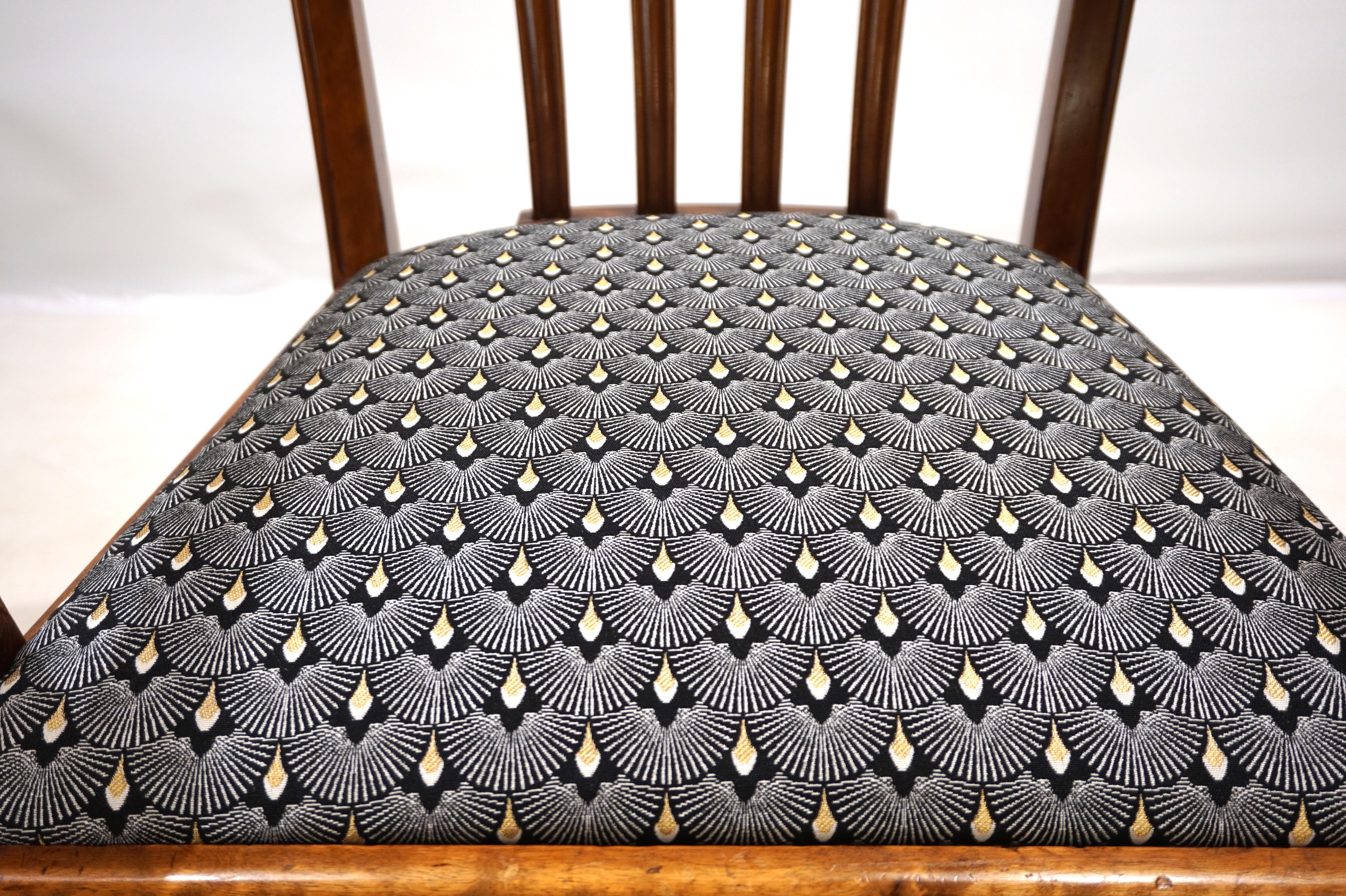 German Art Deco Captain's Armchair, 1930 For Sale 12