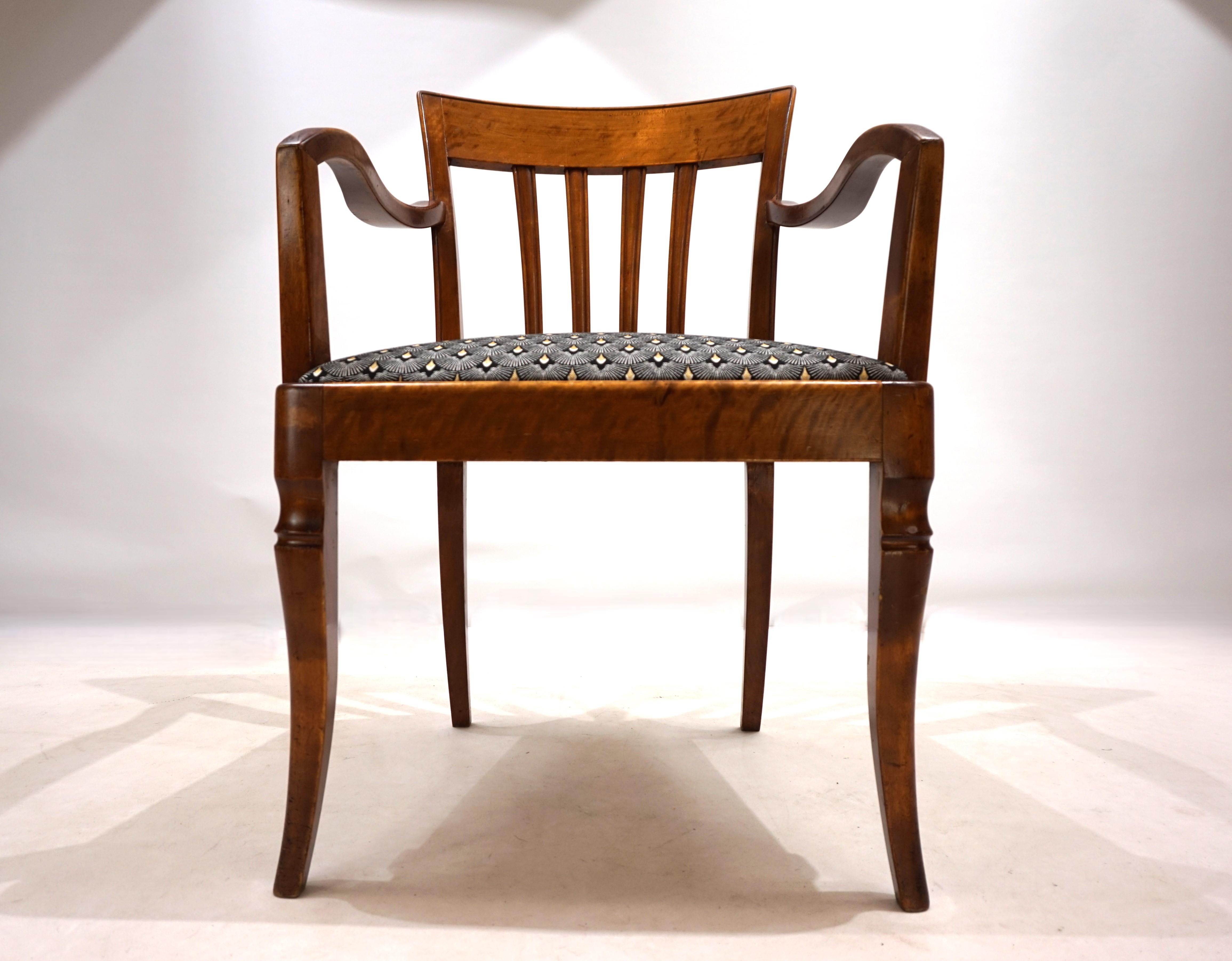 German Art Deco Captain's Armchair, 1930 For Sale 13