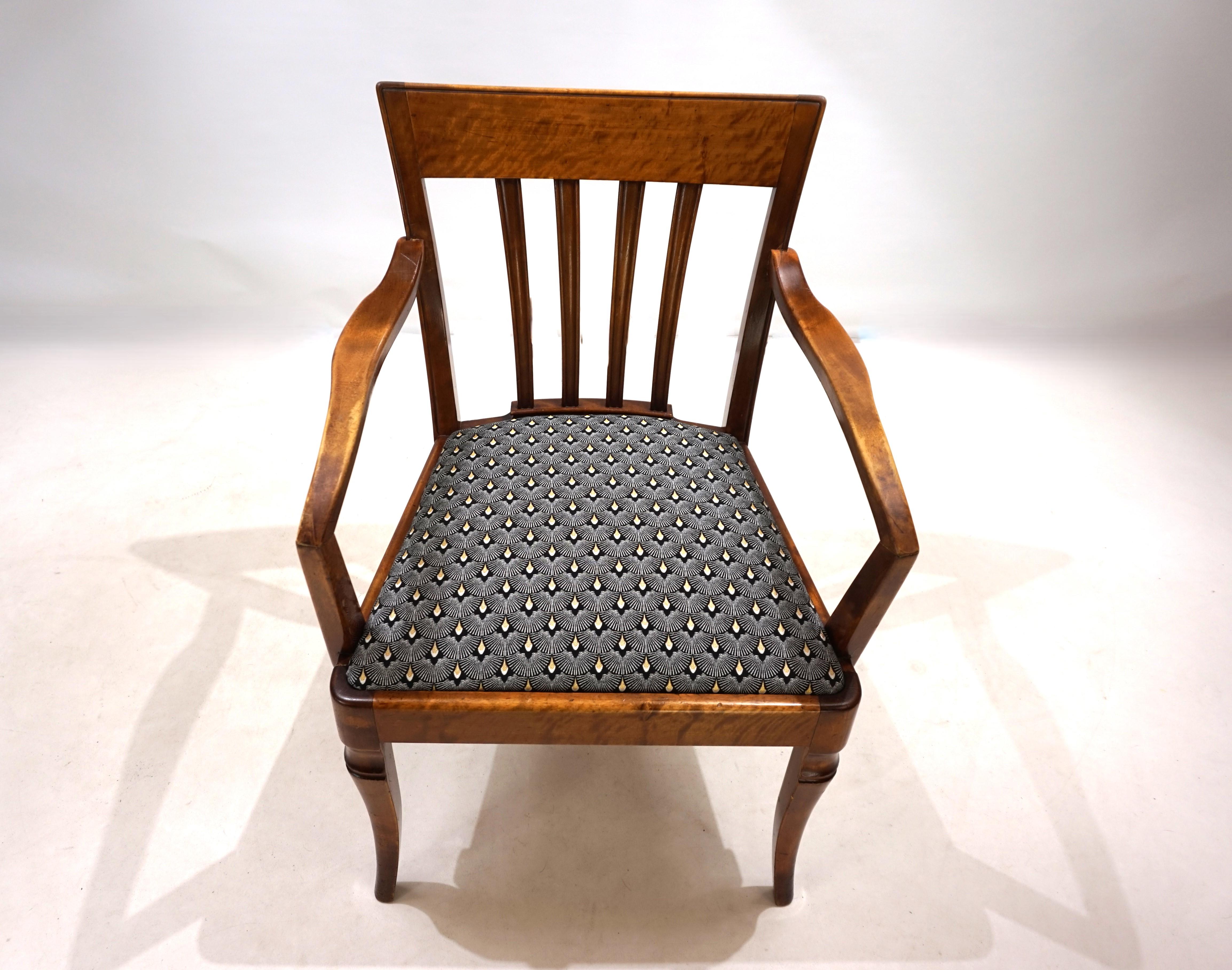 German Art Deco Captain's Armchair, 1930 For Sale 1