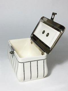 German Art Deco Ceramic Wächtersbach Biscuit Box, 1910-1920