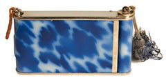 German Art Deco Chrome & Enamel Geometric Camera Compact/Lighter/Cigarette Case
