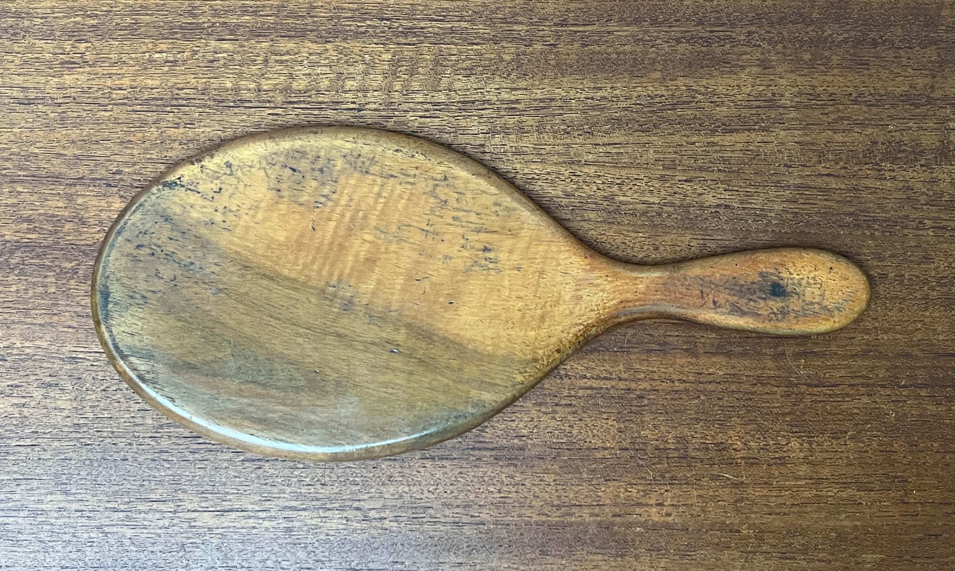 Miroir à main Art Deco allemand en Wood, années 1920 en vente 5