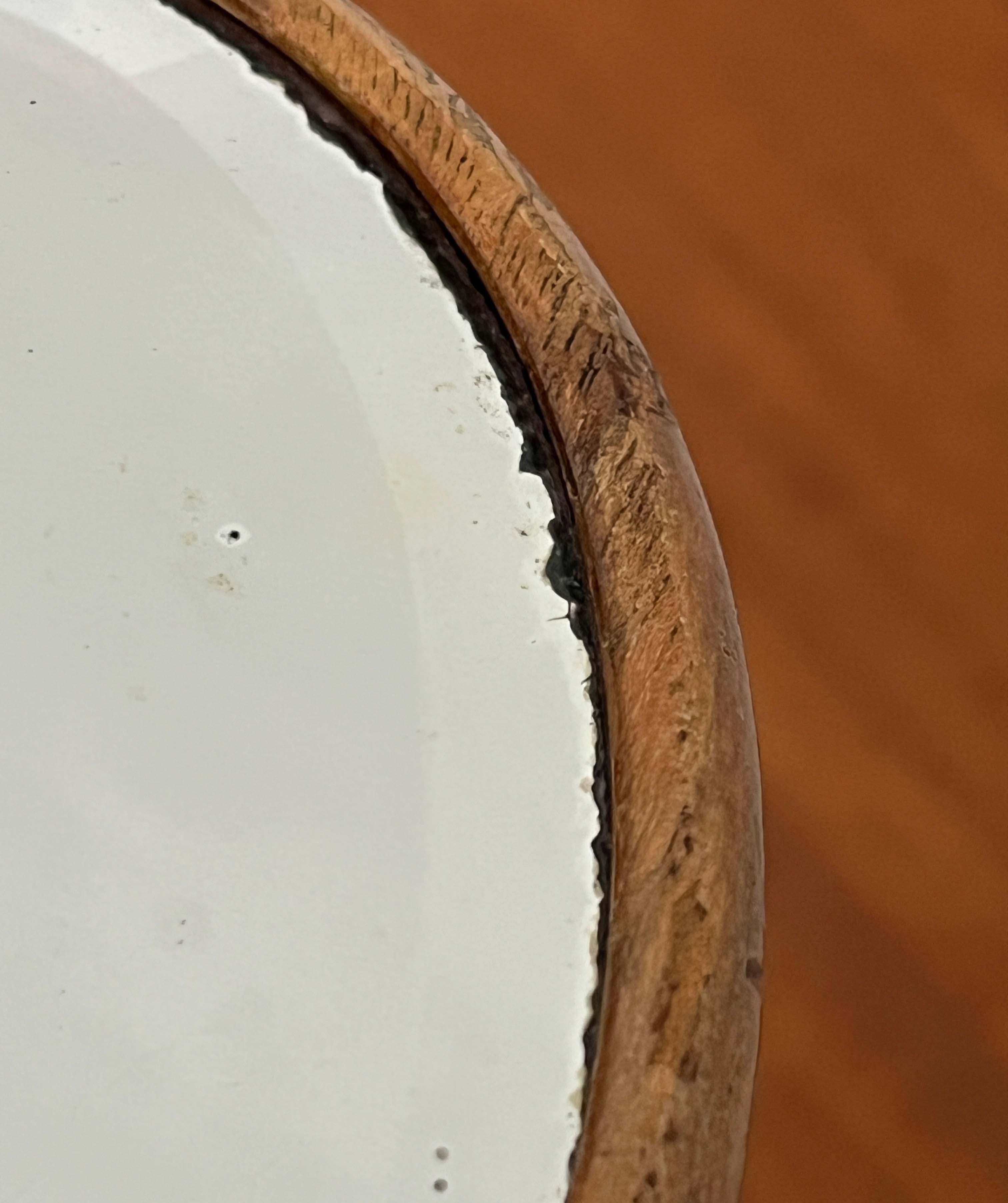 Miroir à main Art Deco allemand en Wood, années 1920 en vente 6