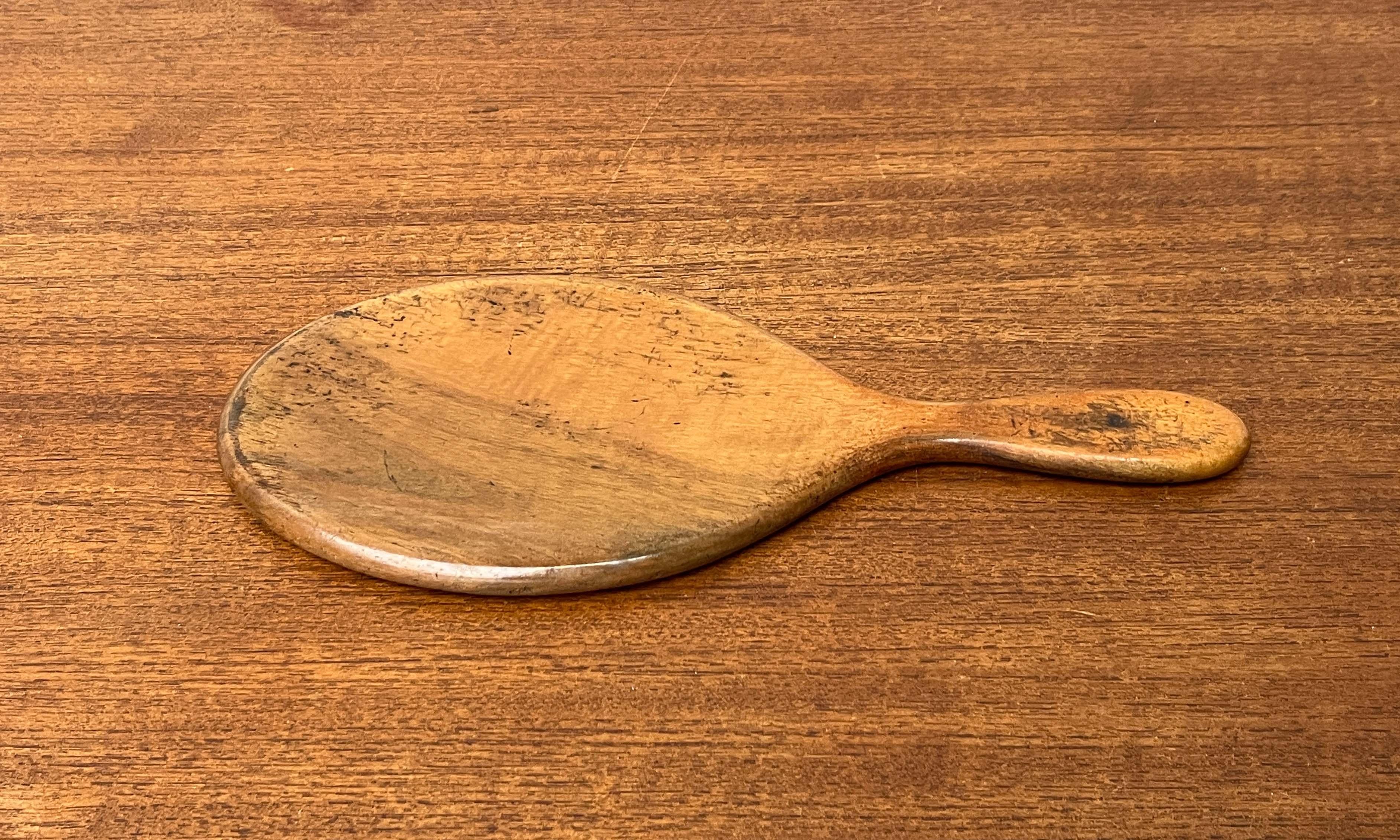 Miroir à main Art Deco allemand en Wood, années 1920 en vente 4