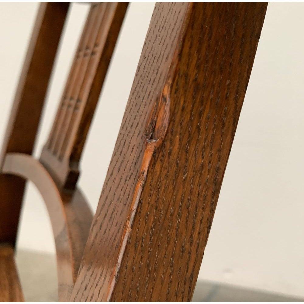 German Art Deco Jugendstil Chair from Waldheim, 1930s For Sale 7