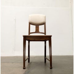 German Art Deco Jugendstil Chair from Waldheim, 1930s