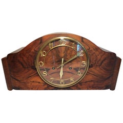 Vintage German Art Deco Mantle Clock
