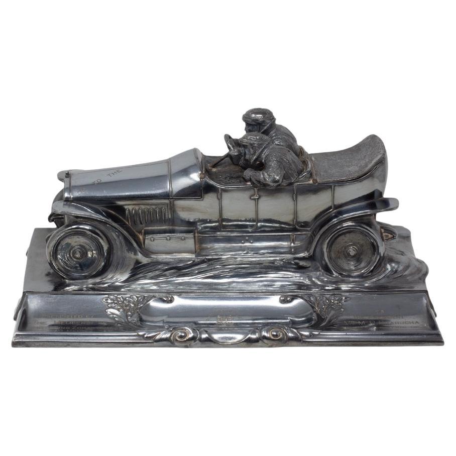 Compendio de escritorio de coches de rally art déco alemanes de WMF