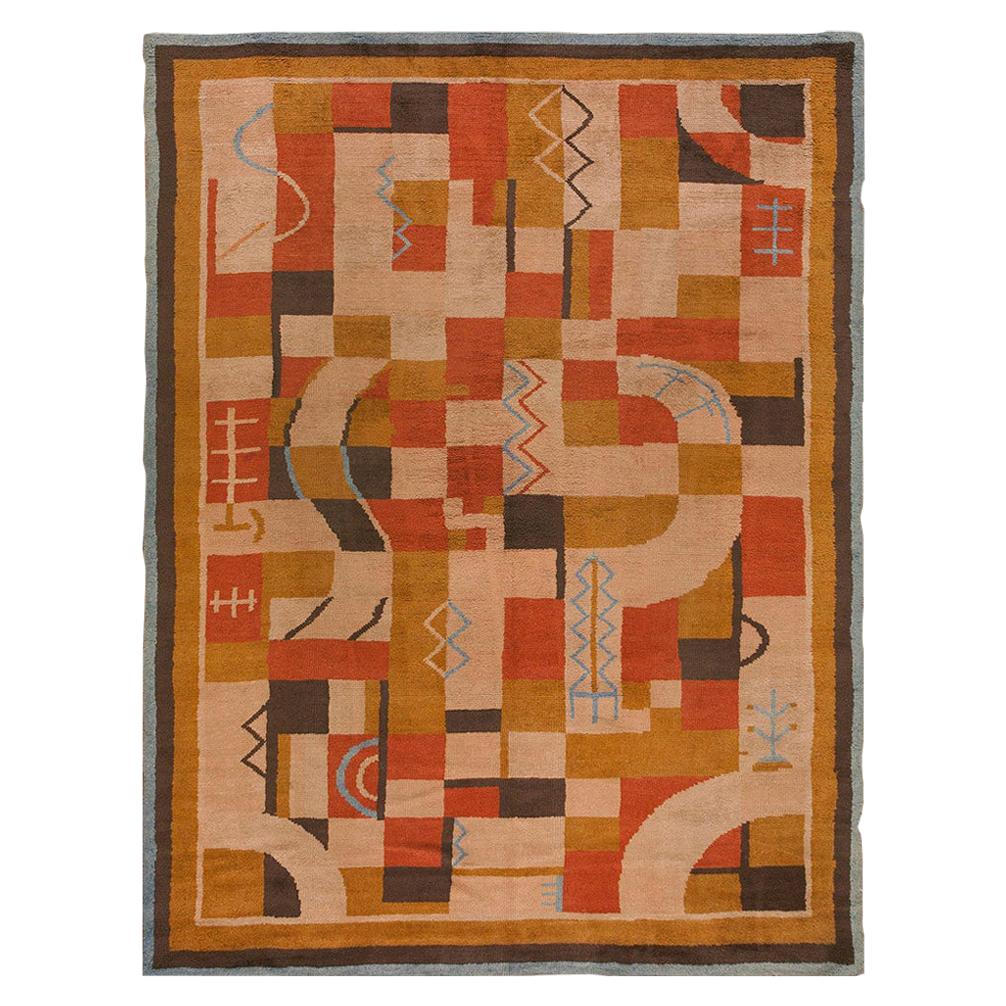 German Art Deco Rug