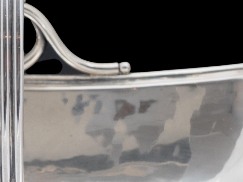 German Art Deco Silver Basket For Sale 1