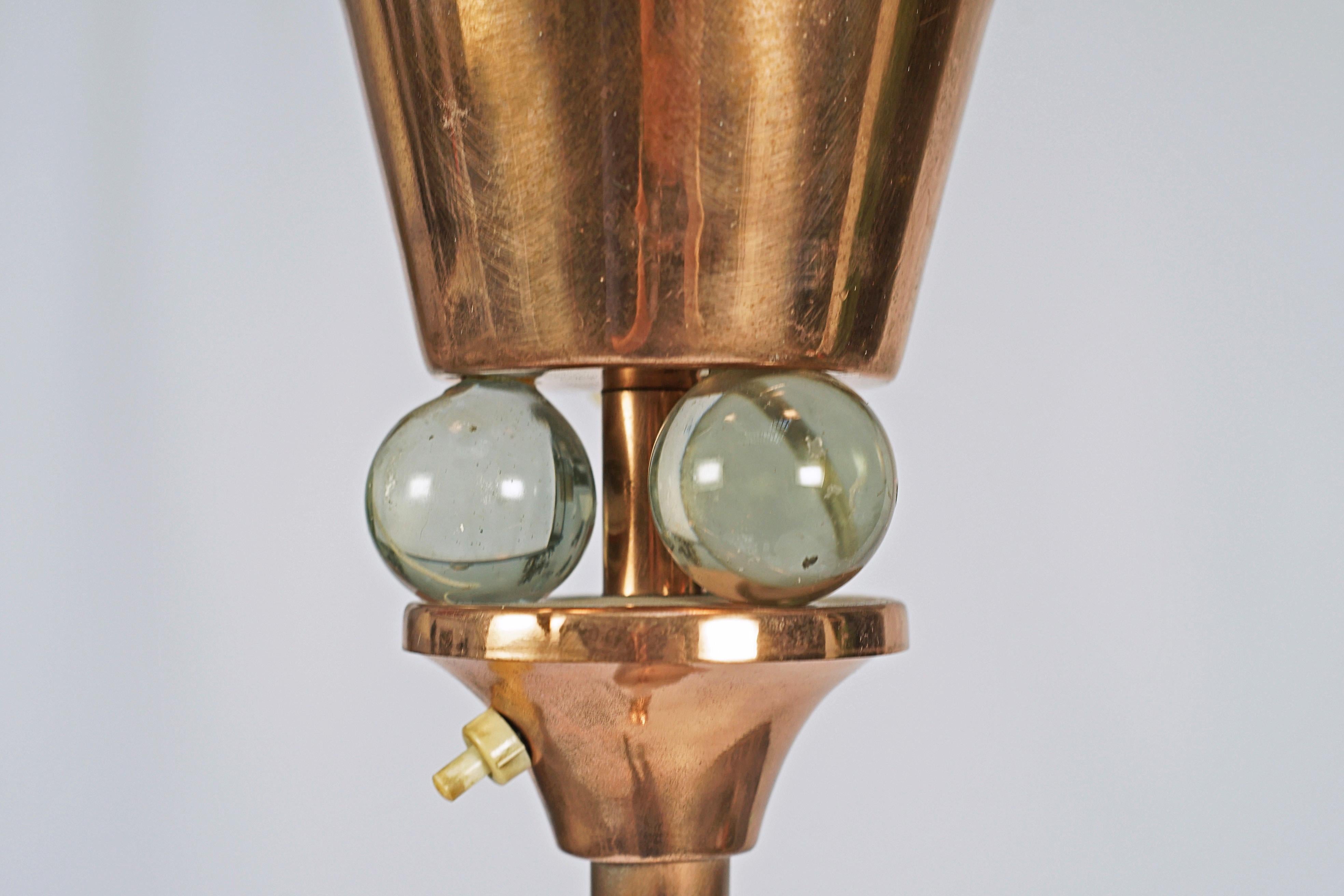 Deutsche Art Deco Stehlampe (Art déco) im Angebot